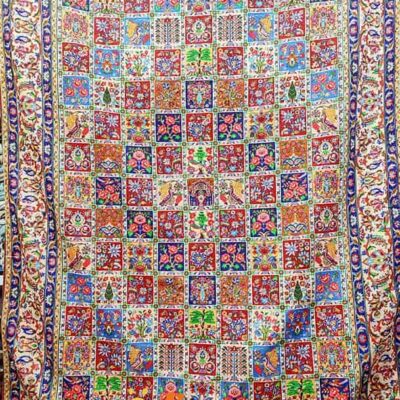 زیر سفره مخمل طرح فرش 3 متری
